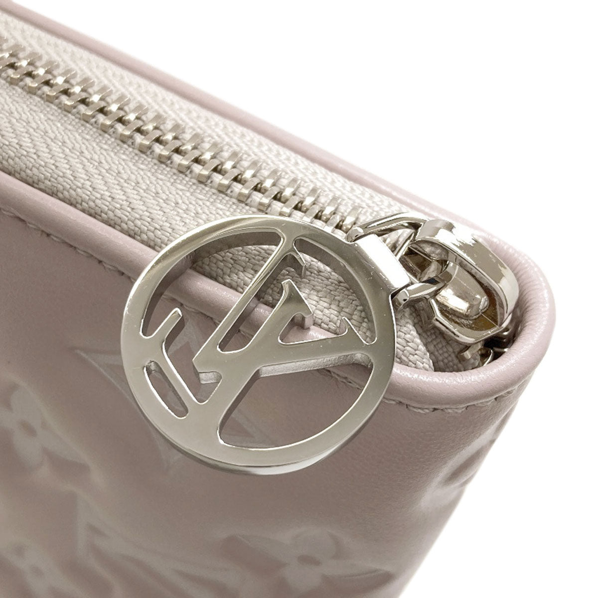 LOUIS VUITTON M13700 Zippy Wallet Bloom Long wallet (with coin pocket) Lamb leather Ladies [Used]