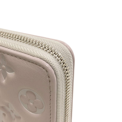 LOUIS VUITTON M13700 Zippy Wallet Bloom Long wallet (with coin pocket) Lamb leather Ladies [Used]