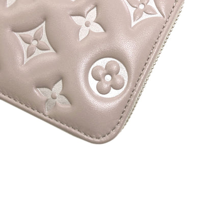 LOUIS VUITTON M13700 Zippy Wallet Bloom Long wallet (with coin pocket) Lamb leather Ladies [Used]
