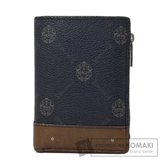 Berluti logo Bifold Wallet with Coin Pocket Leather mens [Used]