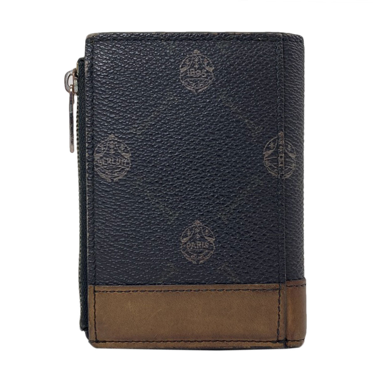 Berluti logo Bifold Wallet with Coin Pocket Leather mens [Used]