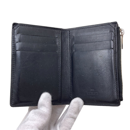 Berluti logo Bifold Wallet with Coin Pocket Leather mens [Used]