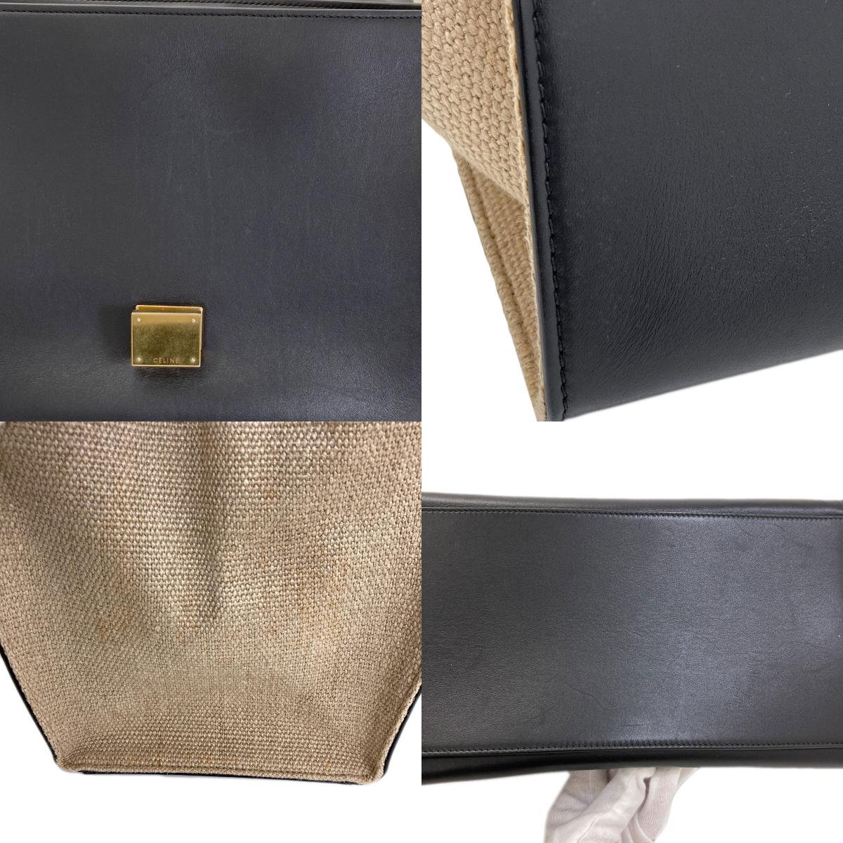 CELINE Trapeze Medium 2WAY Handbag Calf Ladies [Used]