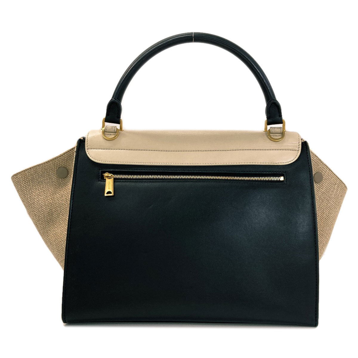CELINE Trapeze Medium 2WAY Handbag Calf Ladies [Used]