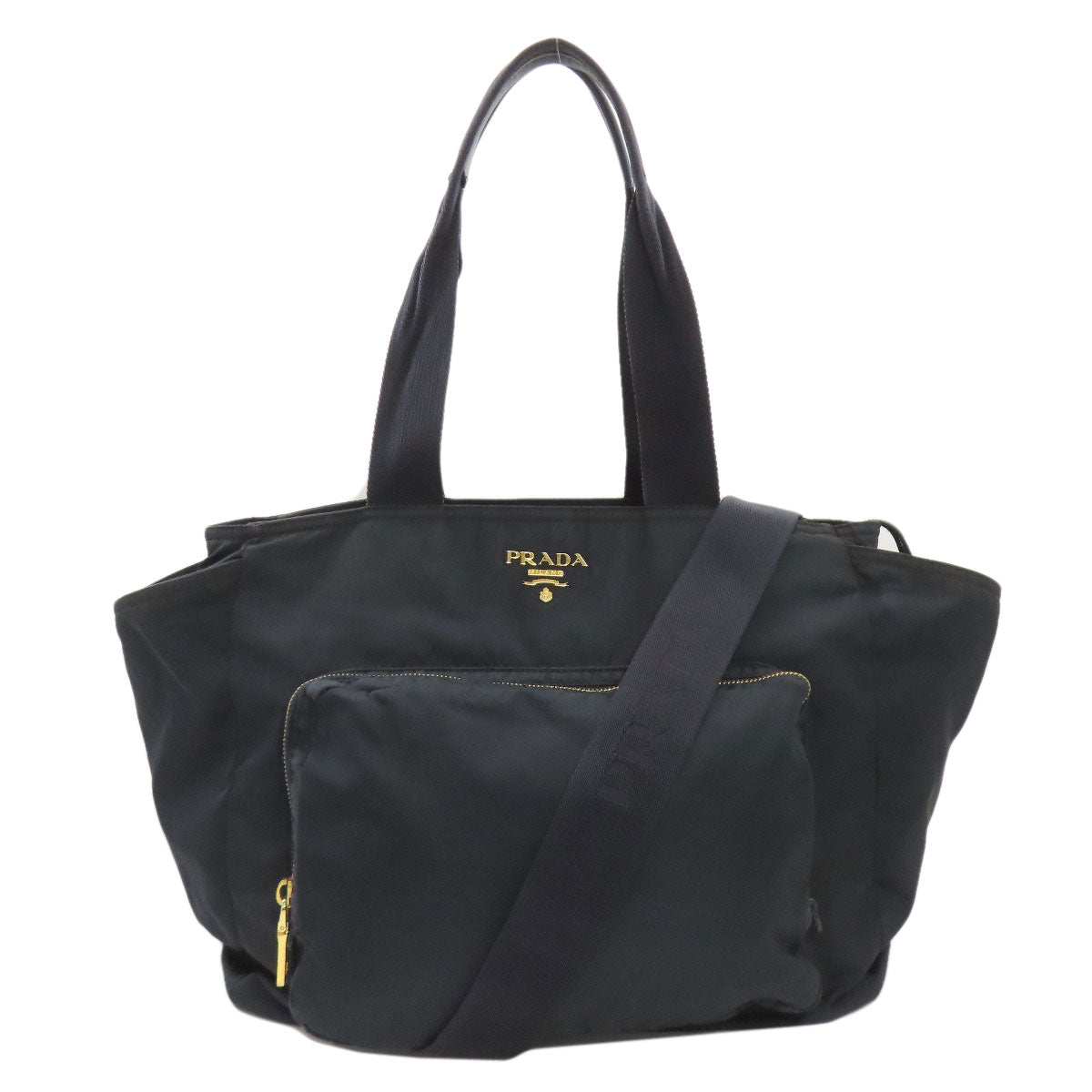 PRADA Mother's bag 2WAY Tote Bag Nylon Ladies [Used]