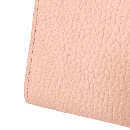 LOUIS VUITTON M82361 Portefeiulle ・ Capsines compact Bifold Wallet with Coin Pocket Taurillon ClemenceLeather Ladies [Used]