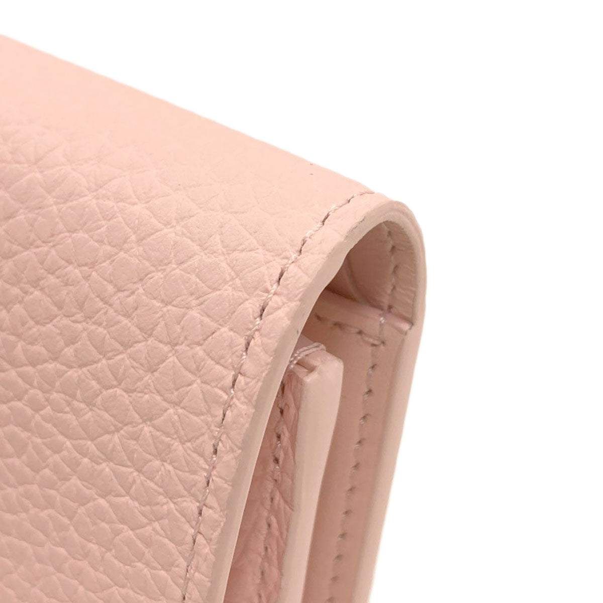 LOUIS VUITTON M82361 Portefeiulle ・ Capsines compact Bifold Wallet with Coin Pocket Taurillon ClemenceLeather Ladies [Used]