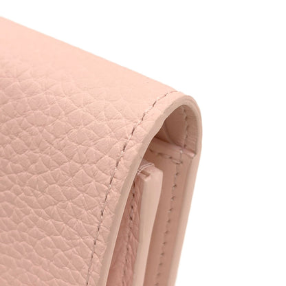LOUIS VUITTON M82361 Portefeiulle ・ Capsines compact Bifold Wallet with Coin Pocket Taurillon ClemenceLeather Ladies [Used]