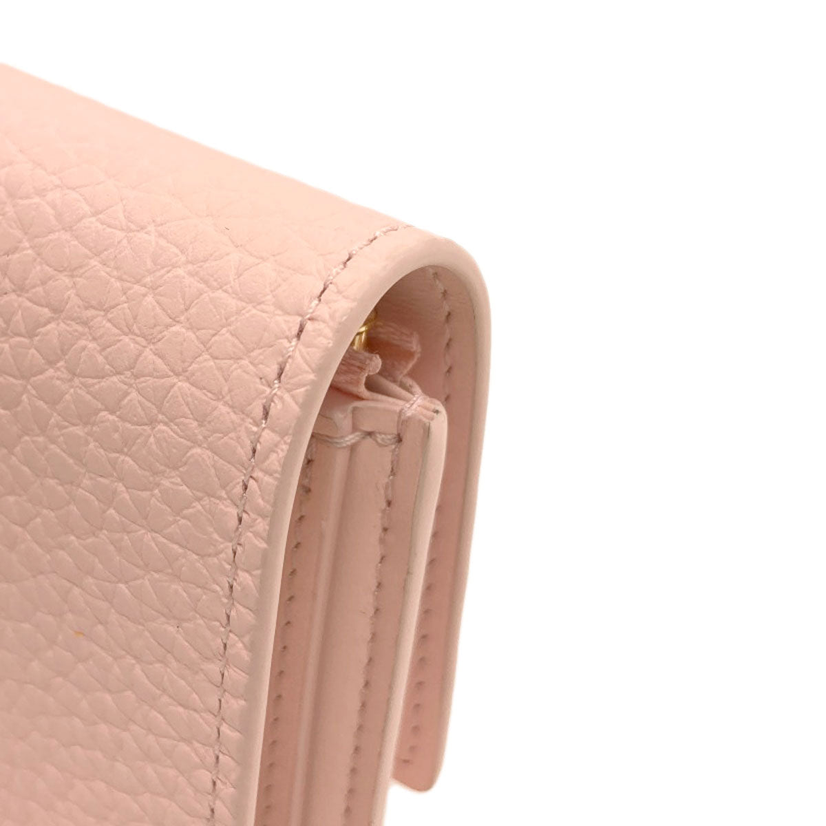 LOUIS VUITTON M82361 Portefeiulle ・ Capsines compact Bifold Wallet with Coin Pocket Taurillon ClemenceLeather Ladies [Used]