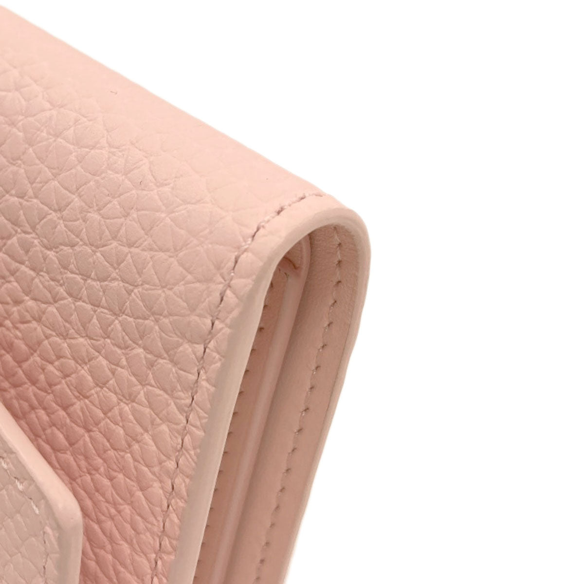 LOUIS VUITTON M82361 Portefeiulle ・ Capsines compact Bifold Wallet with Coin Pocket Taurillon ClemenceLeather Ladies [Used]