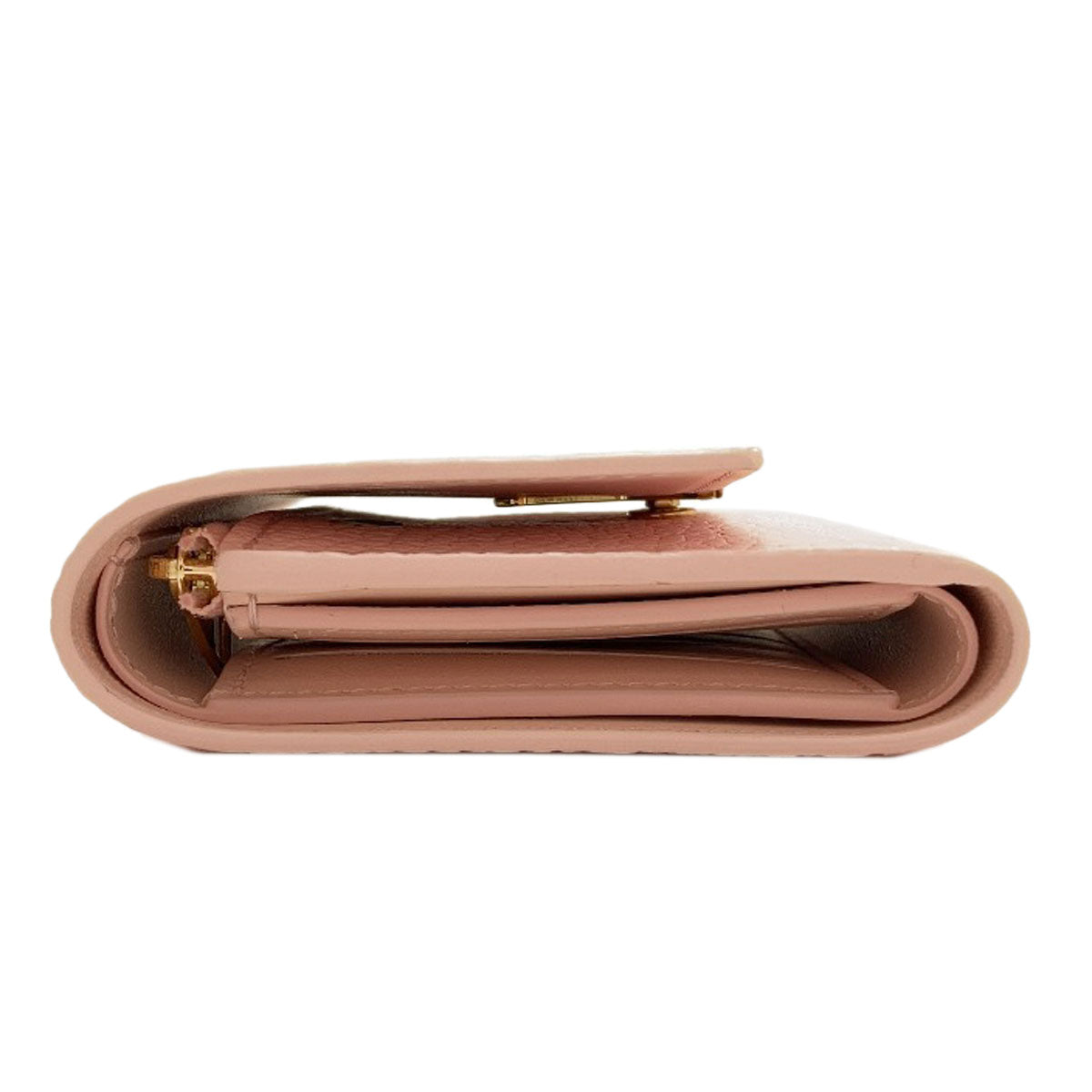 LOUIS VUITTON M82361 Portefeiulle ・ Capsines compact Bifold Wallet with Coin Pocket Taurillon ClemenceLeather Ladies [Used]