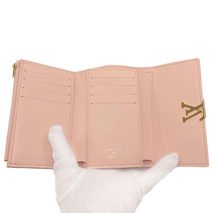 LOUIS VUITTON M82361 Portefeiulle ・ Capsines compact Bifold Wallet with Coin Pocket Taurillon ClemenceLeather Ladies [Used]