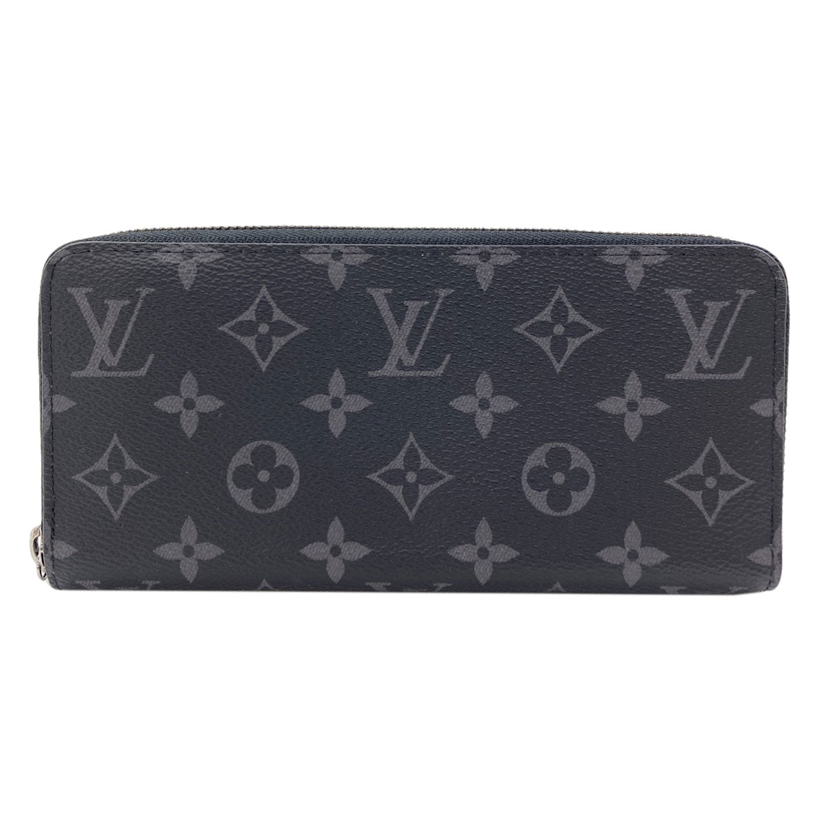 LOUIS VUITTON M11611 Zippy Horizontal Long wallet (with coin pocket) Monogram Eclipse mens [Used]