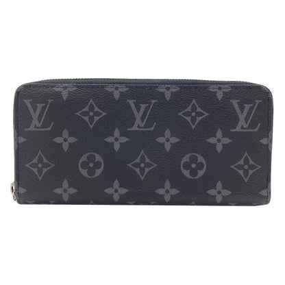 LOUIS VUITTON M11611 Zippy Horizontal Long wallet (with coin pocket) Monogram Eclipse mens [Used]