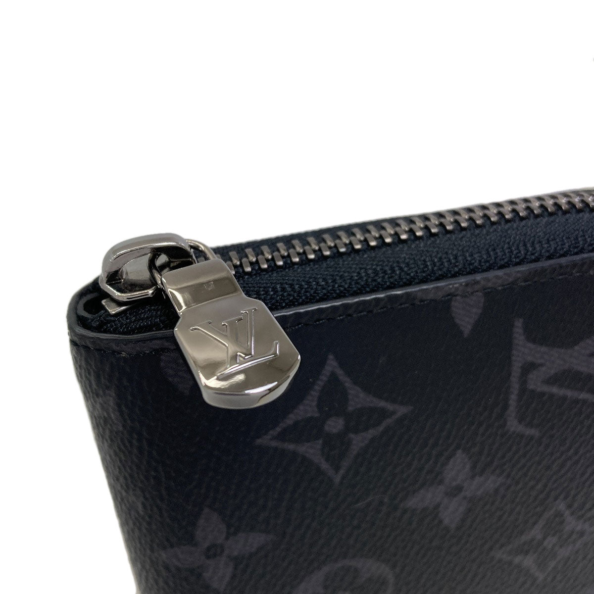 LOUIS VUITTON M11611 Zippy Horizontal Long wallet (with coin pocket) Monogram Eclipse mens [Used]