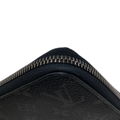 LOUIS VUITTON M11611 Zippy Horizontal Long wallet (with coin pocket) Monogram Eclipse mens [Used]