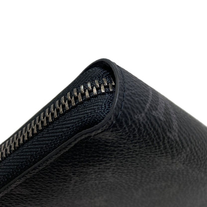 LOUIS VUITTON M11611 Zippy Horizontal Long wallet (with coin pocket) Monogram Eclipse mens [Used]