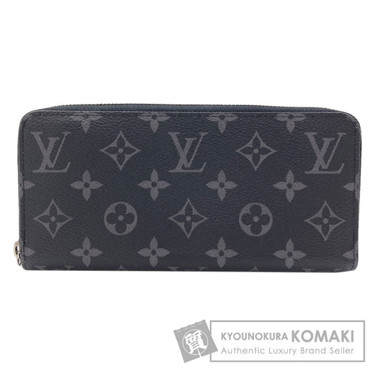 LOUIS VUITTON M11611 Zippy Horizontal Long wallet (with coin pocket) Monogram Eclipse mens [Used]