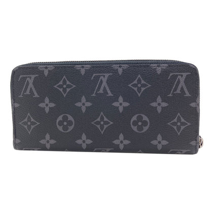 LOUIS VUITTON M11611 Zippy Horizontal Long wallet (with coin pocket) Monogram Eclipse mens [Used]