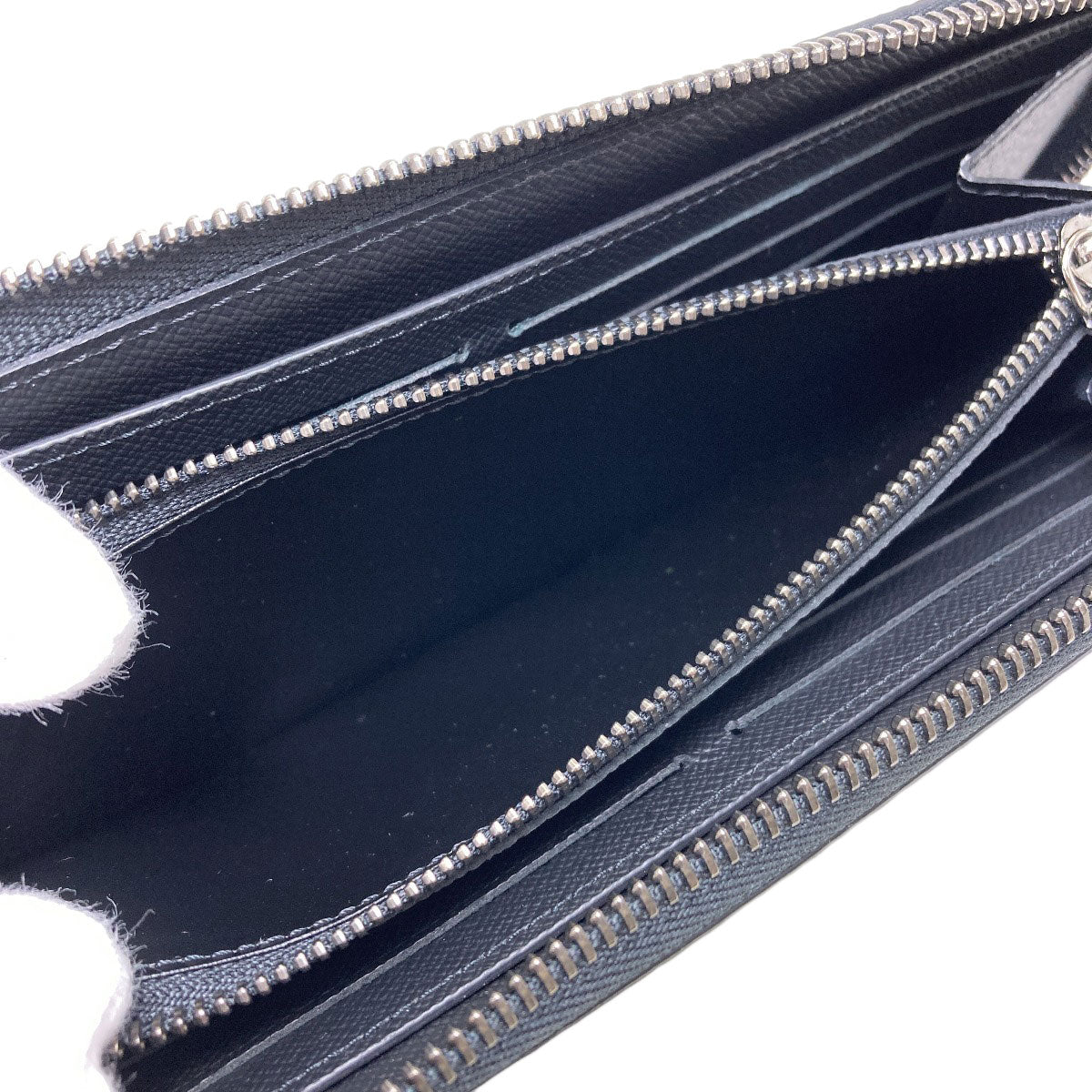 LOUIS VUITTON M11611 Zippy Horizontal Long wallet (with coin pocket) Monogram Eclipse mens [Used]