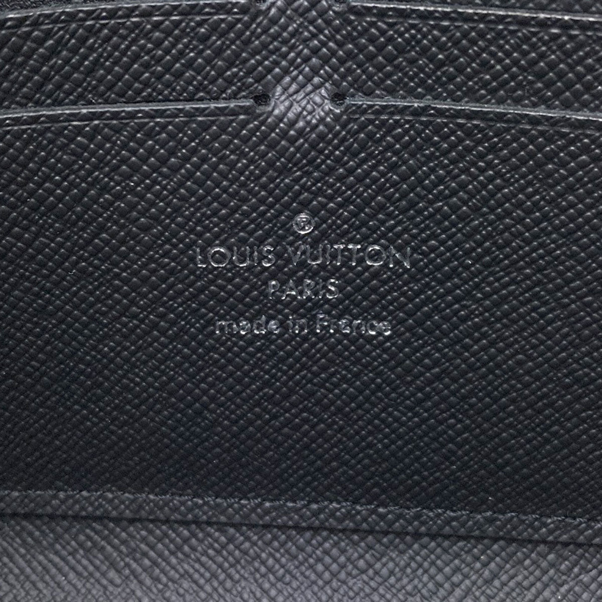 LOUIS VUITTON M11611 Zippy Horizontal Long wallet (with coin pocket) Monogram Eclipse mens [Used]