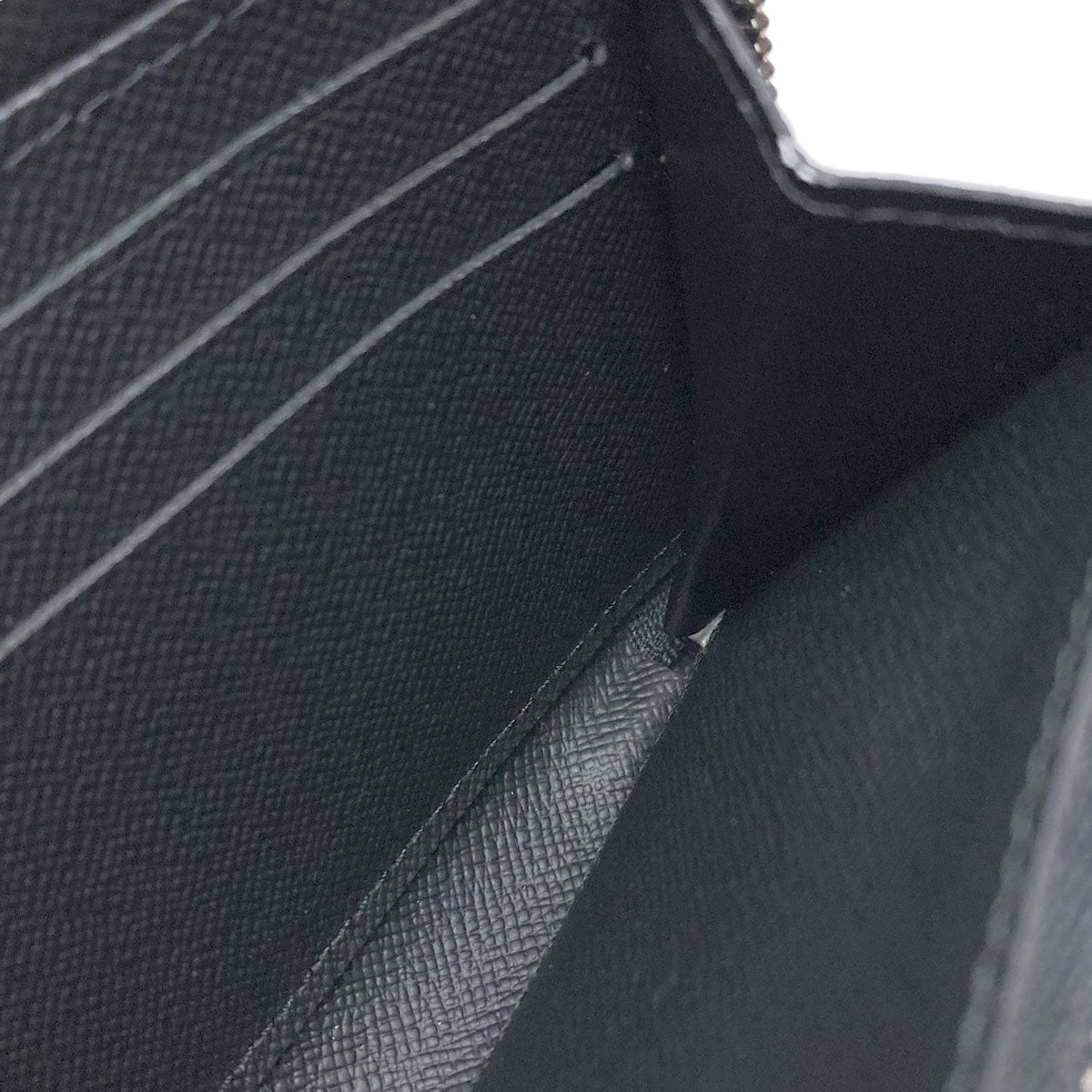 LOUIS VUITTON M11611 Zippy Horizontal Long wallet (with coin pocket) Monogram Eclipse mens [Used]