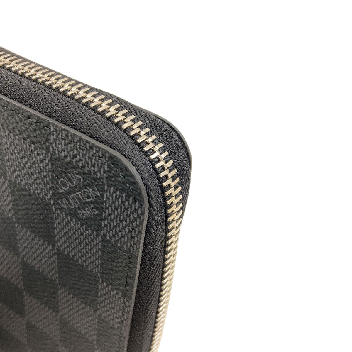 LOUIS VUITTON N63095 Zippy wallet Vertical Long wallet (with coin pocket) Damier canvas mens [Used]