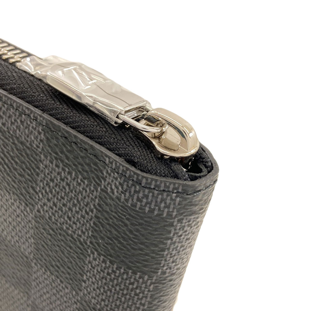 LOUIS VUITTON N63095 Zippy wallet Vertical Long wallet (with coin pocket) Damier canvas mens [Used]