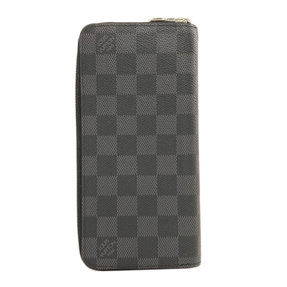LOUIS VUITTON N63095 Zippy wallet Vertical Long wallet (with coin pocket) Damier canvas mens [Used]