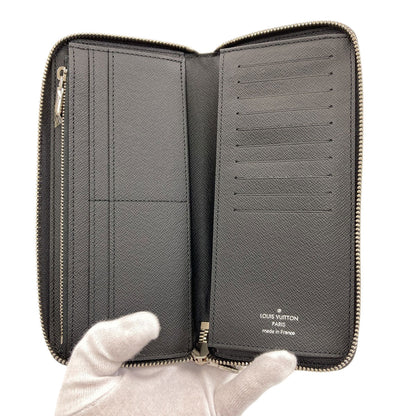 LOUIS VUITTON N63095 Zippy wallet Vertical Long wallet (with coin pocket) Damier canvas mens [Used]