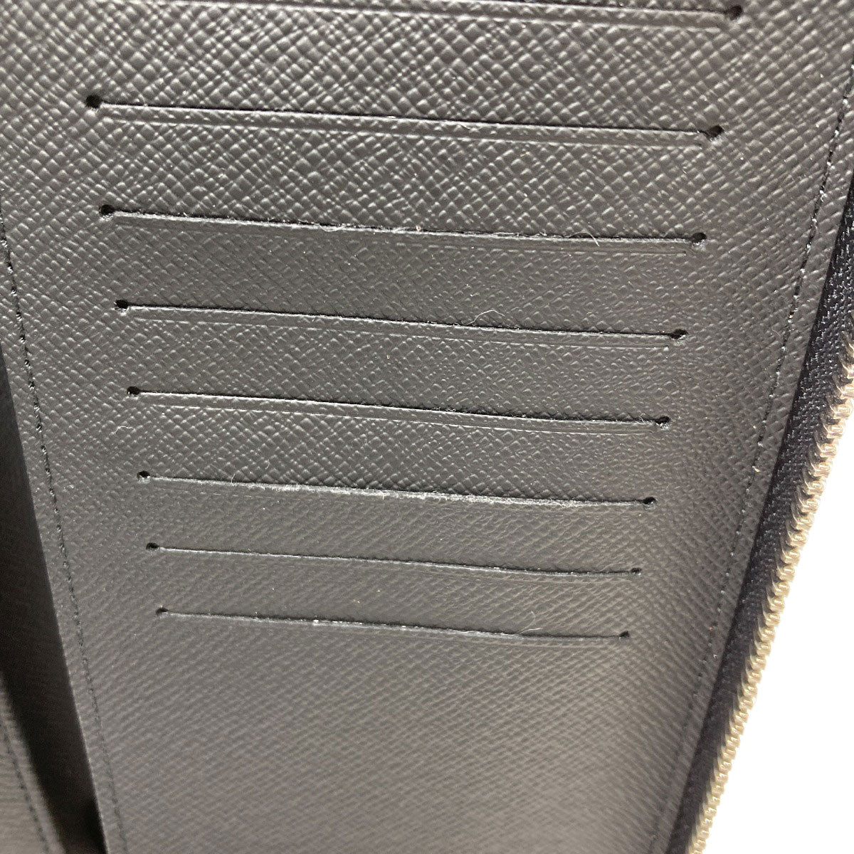 LOUIS VUITTON N63095 Zippy wallet Vertical Long wallet (with coin pocket) Damier canvas mens [Used]