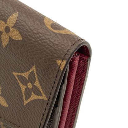 LOUIS VUITTON M62234 Portefeiulle Â· Sarah Long wallet (with coin pocket) Monogram canvas Ladies [Used]