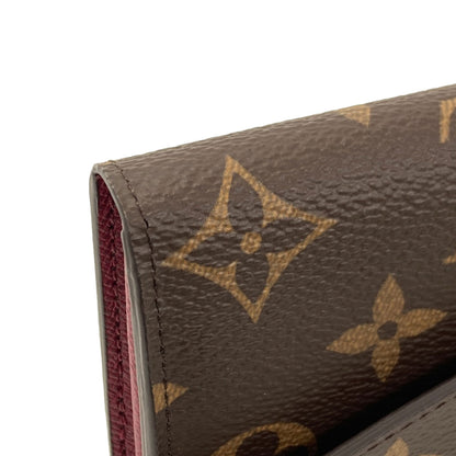 LOUIS VUITTON M62234 Portefeiulle Â· Sarah Long wallet (with coin pocket) Monogram canvas Ladies [Used]