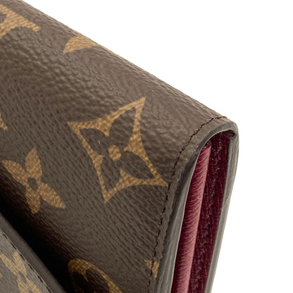 LOUIS VUITTON M62234 Portefeiulle Â· Sarah Long wallet (with coin pocket) Monogram canvas Ladies [Used]