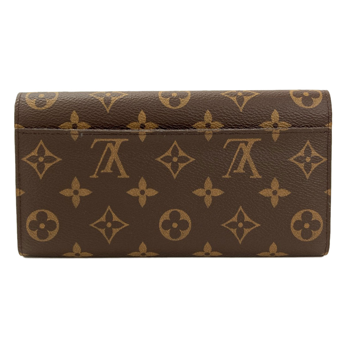 LOUIS VUITTON M62234 Portefeiulle Â· Sarah Long wallet (with coin pocket) Monogram canvas Ladies [Used]