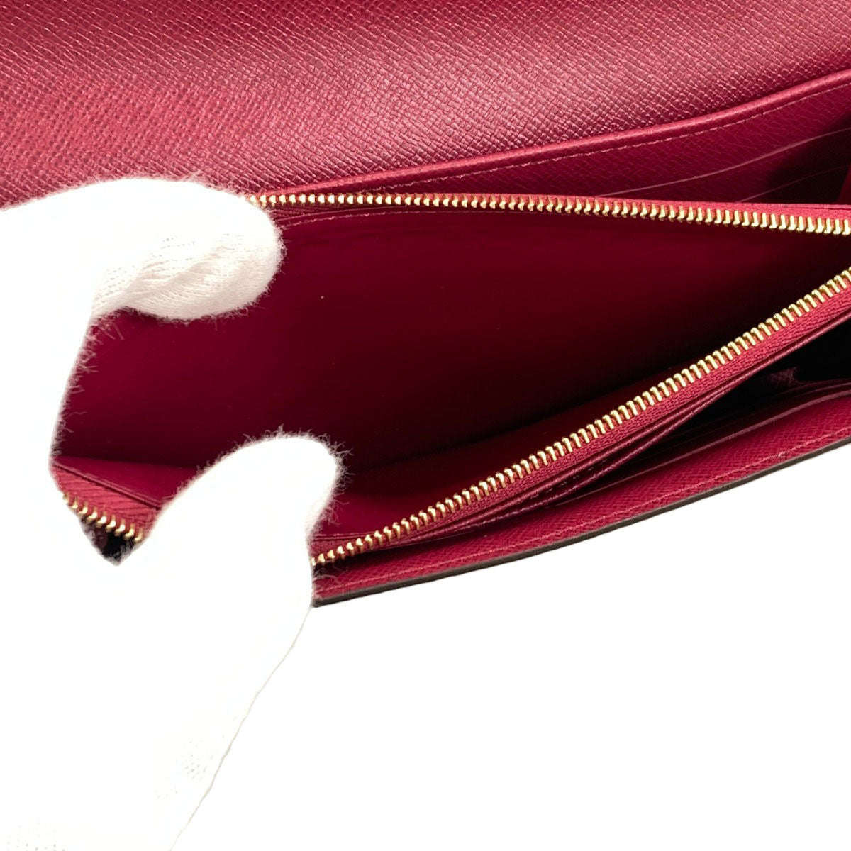LOUIS VUITTON M62234 Portefeiulle Â· Sarah Long wallet (with coin pocket) Monogram canvas Ladies [Used]