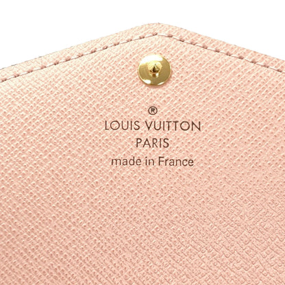 LOUIS VUITTON M62235 Portefeiulle Â· Sarah Long wallet (with coin pocket) Monogram canvas Ladies [Used]