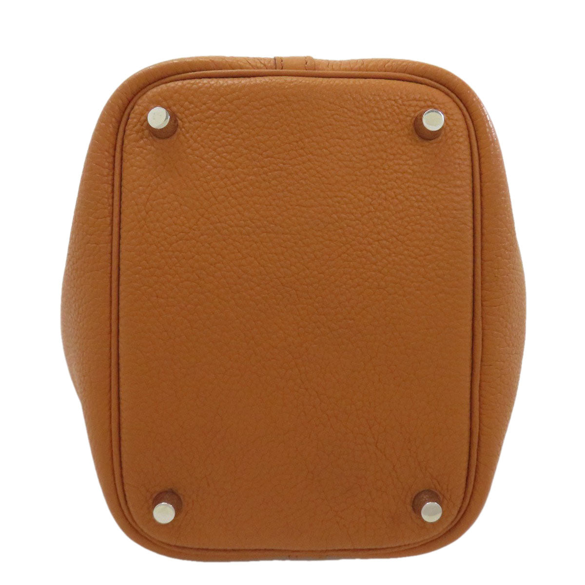 HERMES Picotin Lock PM Toffee SilverHardware Handbag Taurillon Clemence NobiyoLadies [Used]