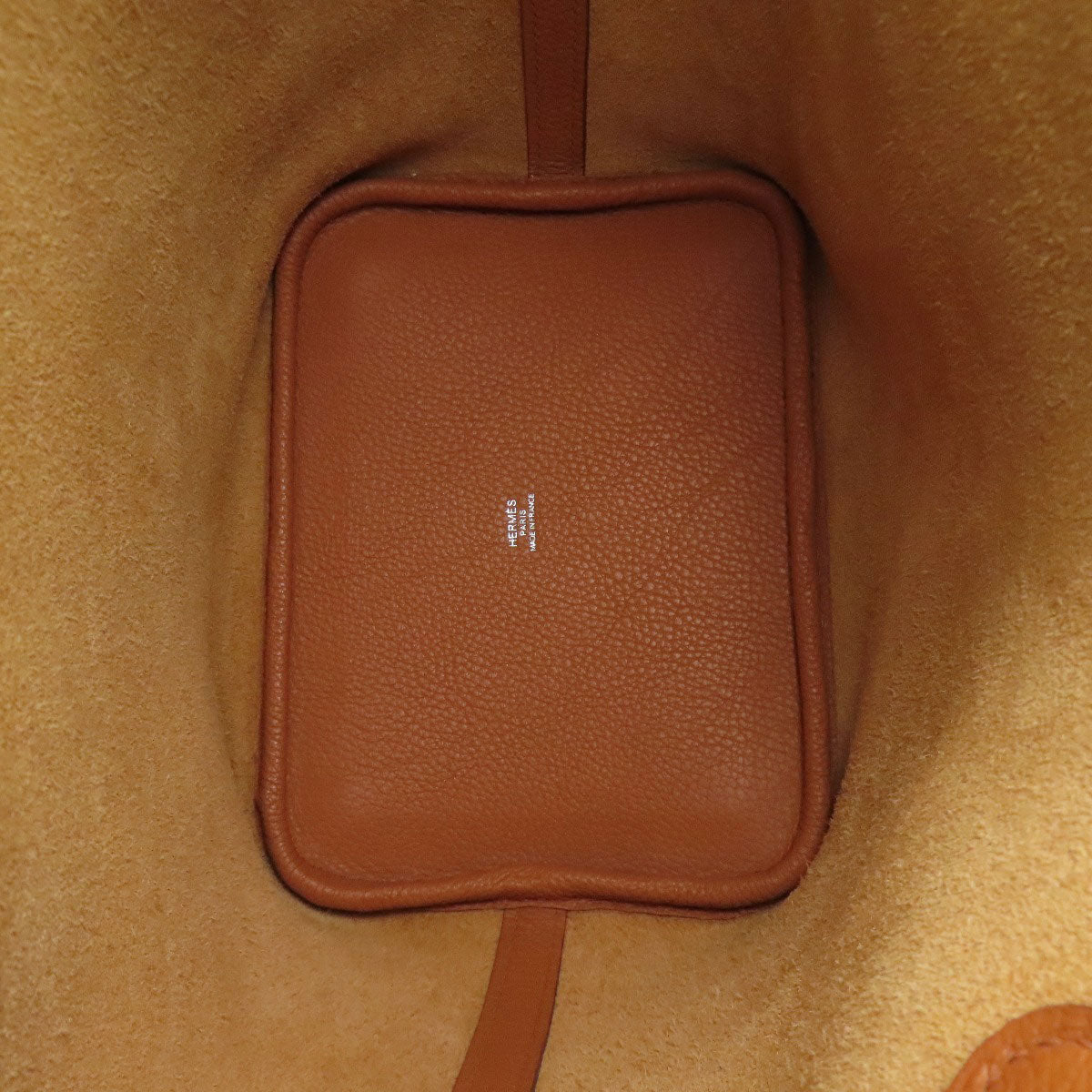 HERMES Picotin Lock PM Toffee SilverHardware Handbag Taurillon Clemence NobiyoLadies [Used]