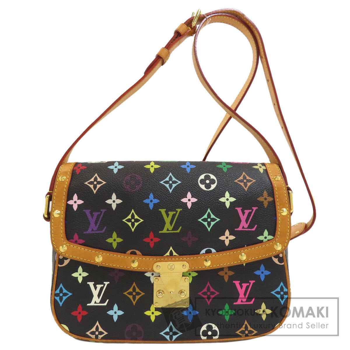 LOUIS VUITTON M92639 Sologne Shoulder Bag Monogram Multicolore canvas Ladies [Used]