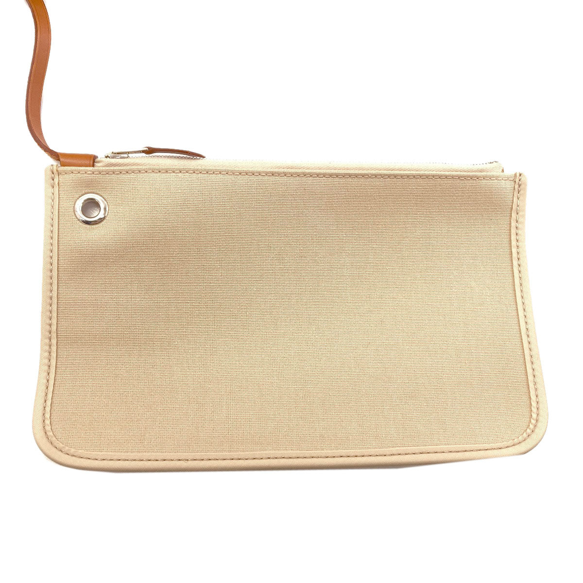 HERMES SilverHardware Airbag Zip 31 Handbag Towar Officche Ladies [Used]