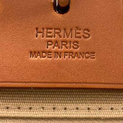 HERMES SilverHardware Airbag Zip 31 Handbag Towar Officche Ladies [Used]