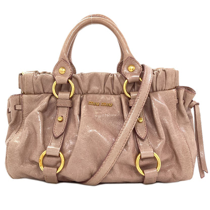 MIUMIU 2WAY Handbag Calf Ladies [Used]