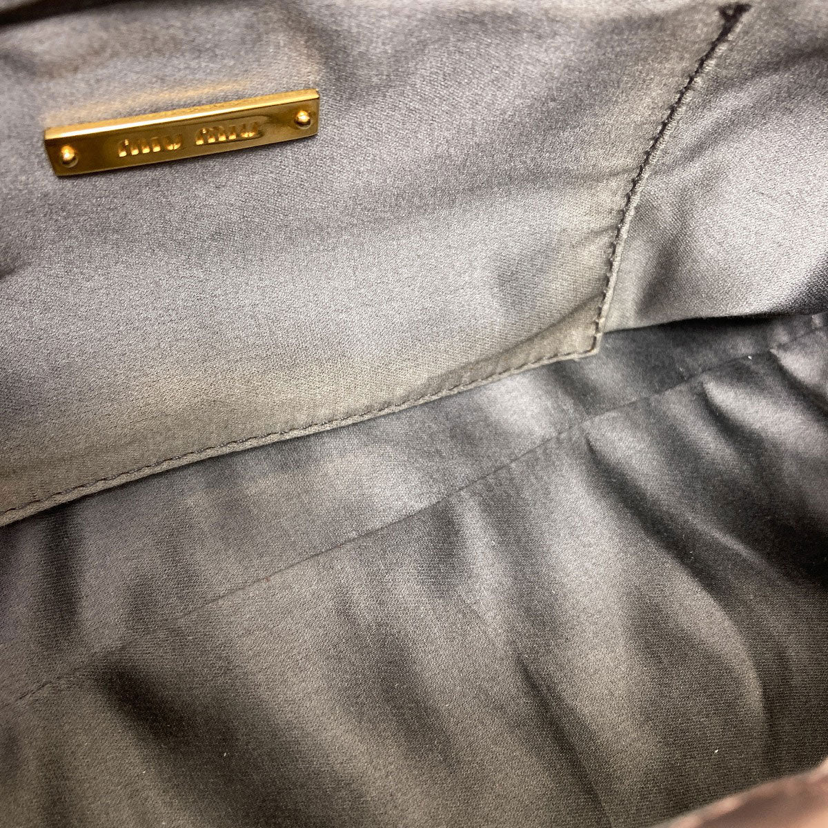 MIUMIU 2WAY Handbag Calf Ladies [Used]