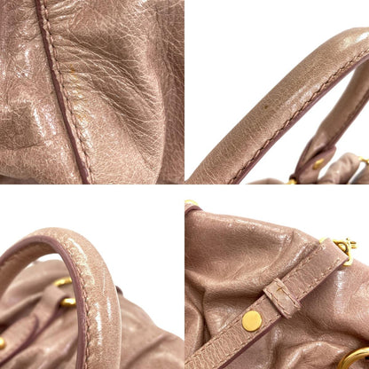 MIUMIU 2WAY Handbag Calf Ladies [Used]