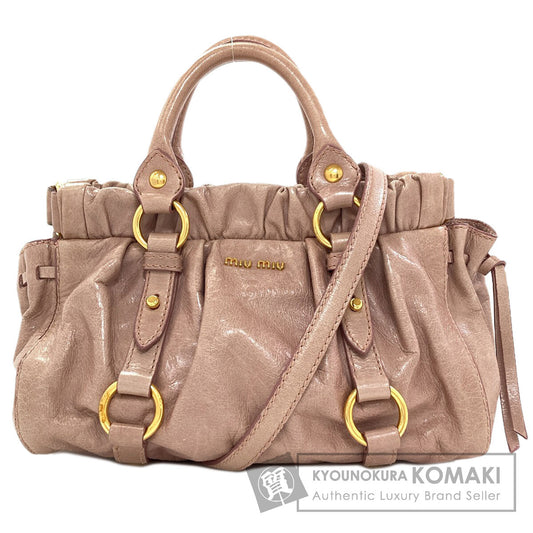 MIUMIU 2WAY Handbag Calf Ladies [Used]
