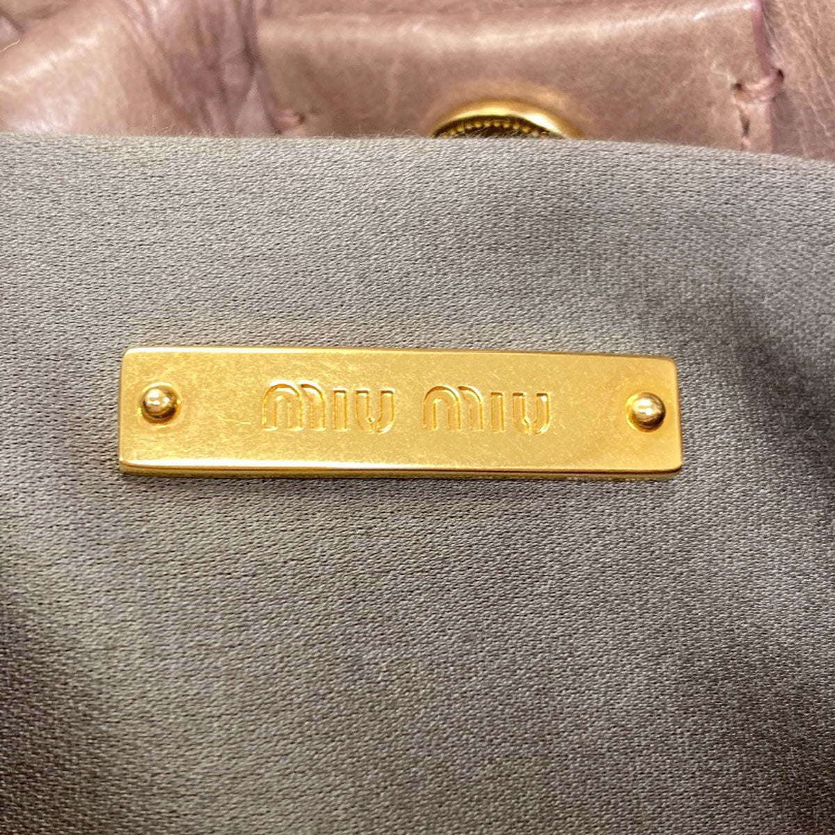 MIUMIU 2WAY Handbag Calf Ladies [Used]