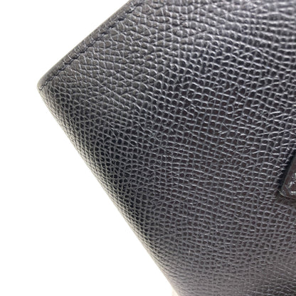 HERMES Bearn Compact SilverHardware Bifold Wallet with Coin Pocket Epsom Ladies [Used]