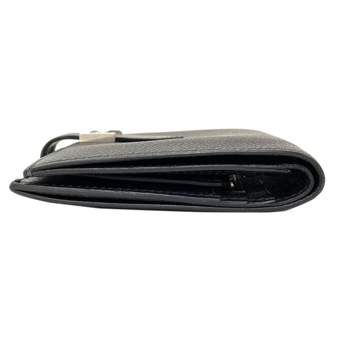 HERMES Bearn Compact SilverHardware Bifold Wallet with Coin Pocket Epsom Ladies [Used]