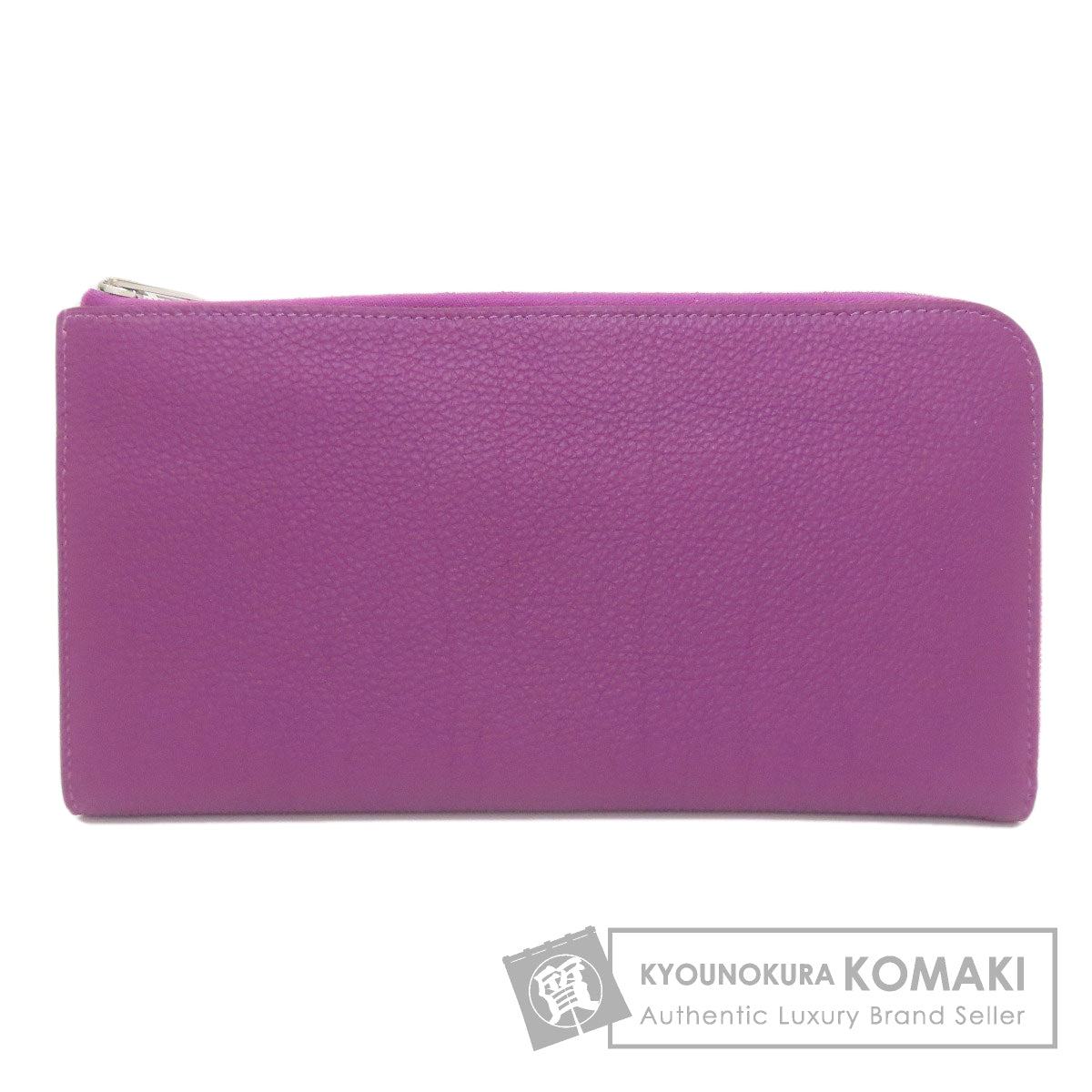HERMES Remix Combine SilverHardware Long wallet (with coin pocket) Togo Ladies [Used]